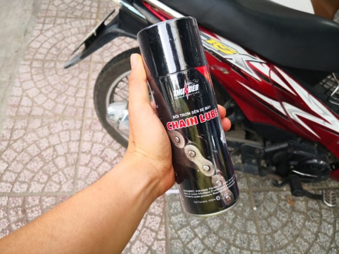 Bộ Chăm Sóc Dưỡng Sên Thunder Chain Lube MC-40 400ml