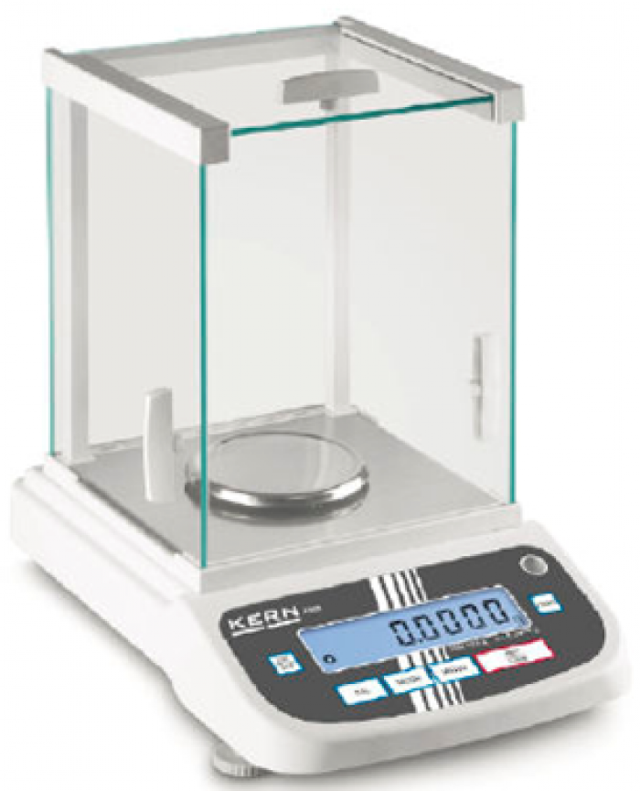 CÂN PHÂN TÍCH 4 SỐ LẺbr /
HÃNG SẢN XUẤT: KERN - ĐỨCbr /
MODEL ADB 200-4br /
 - Khả năng cân tối đa: 210gbr /
 - Độ phân giải: 0,0001gbr /
 - Độ lặp lại: 0,0002gbr /
 - Độ tuyến tính: ±0,0004gbr /
 - Chuẩn cân: chuẩn ngoạibr /
 -  Sử dụng công nghệ Single-cell, thời gian ổn định cân: 3 sbr /
