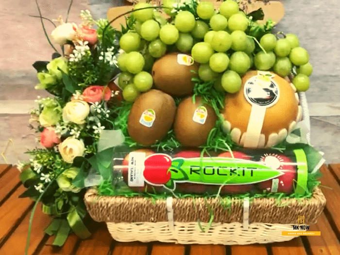 Giá giỏ trái cây biếu  Hoa Quả Sạch Fuji Fruit  Hệ thống hoa quả sạch  nhập khẩu Fuji