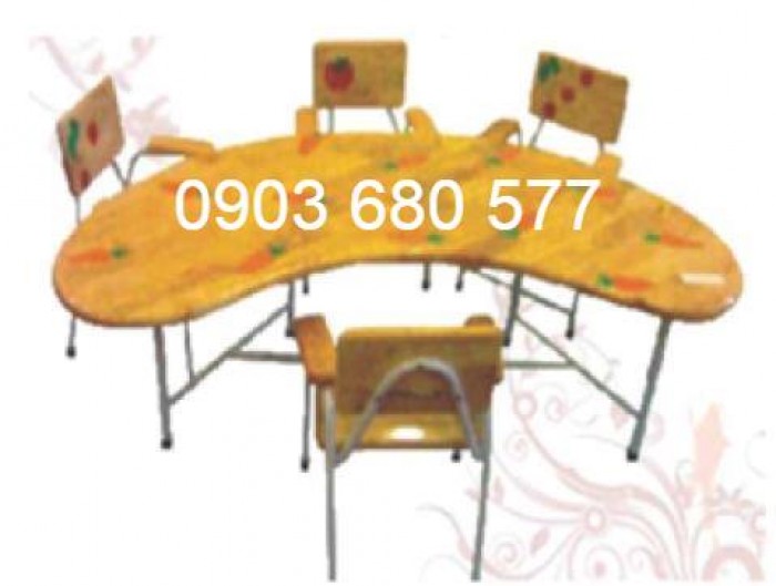 Chuyên bán sỉ và lẻ bàn ghế gỗ trẻ em cho trường mầm non2