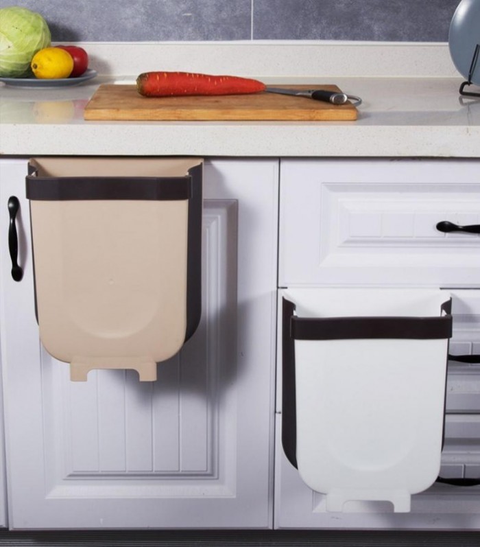 Thùng Rác Kẹp Gấp Gọn Đa Năng Móc Treo-MSN383270