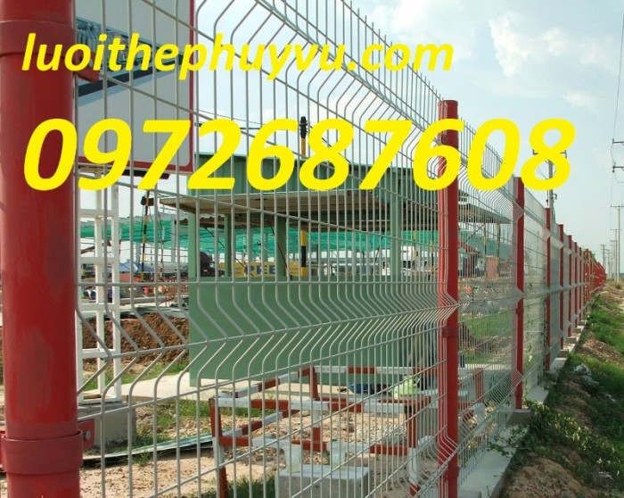 Chuyên sản xuất hàng rào mạ kẽm, hàng rào sơn tĩnh điện, hàng rào gập đầu0