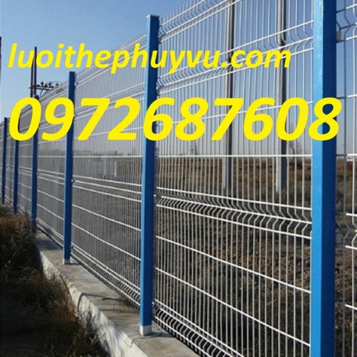 Chuyên sản xuất hàng rào mạ kẽm, hàng rào sơn tĩnh điện, hàng rào gập đầu2