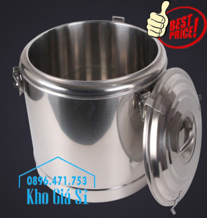 Nồi inox cách nhiệt giá rẻ - Nồi inox ủ nhiệt giá rẻ tại Hà Nội - 2