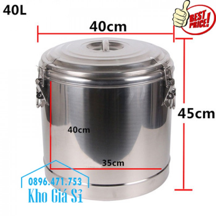 Nồi inox cách nhiệt giá rẻ - Nồi inox ủ nhiệt giá rẻ tại Hà Nội - 3