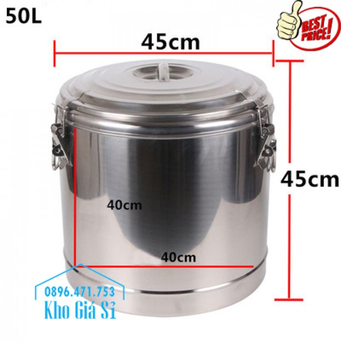 Nồi inox cách nhiệt giá rẻ - Nồi inox ủ nhiệt giá rẻ tại Hà Nội - 4