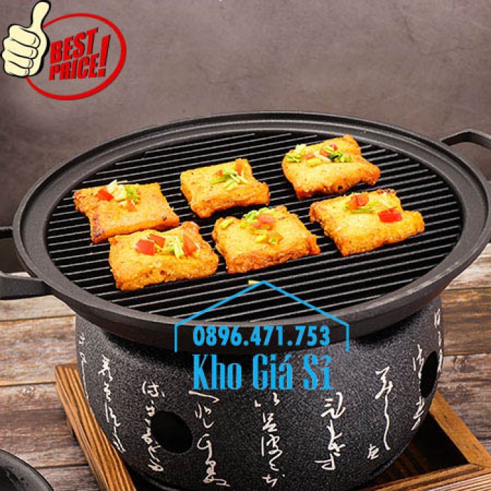 Lò nướng - bếp nướng tại bàn bằng than kiểu Nhật Bản giá tốt - 1
