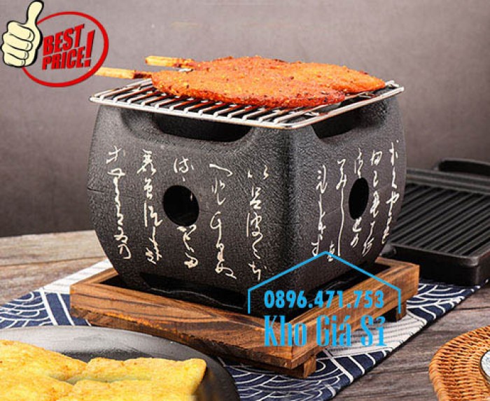 Lò nướng - bếp nướng tại bàn bằng than kiểu Nhật Bản giá tốt
