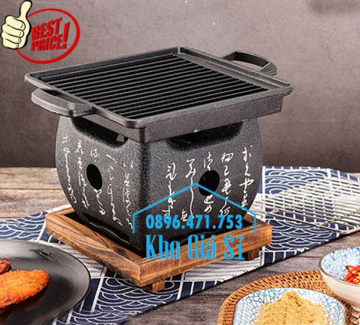 Lò nướng - bếp nướng tại bàn bằng than kiểu Nhật Bản giá tốt - 2