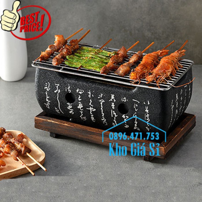 Lò nướng - bếp nướng tại bàn bằng than kiểu Nhật Bản giá tốt - 4