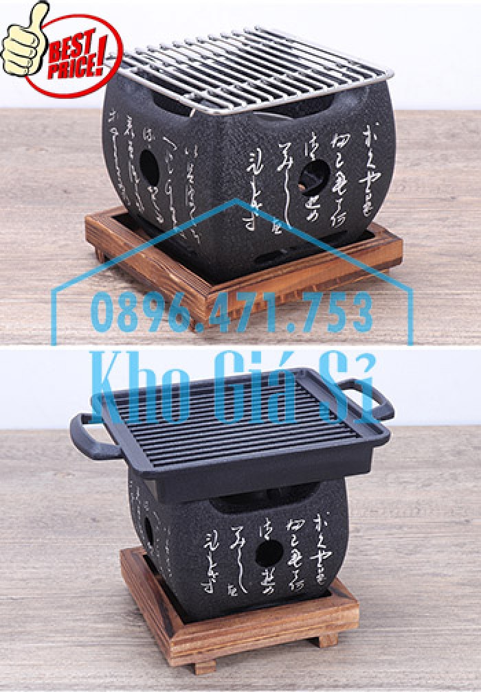 Lò nướng - bếp nướng tại bàn bằng than kiểu Nhật Bản giá tốt - 6