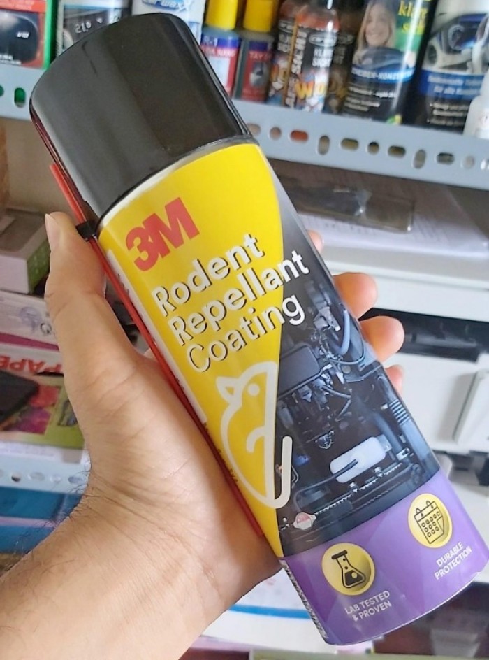 Chai Xịt Đuổi Chuột Khoang Động Cơ Ô Tô 3M Rodent Repellant Coating 250ml-ĐC3M250