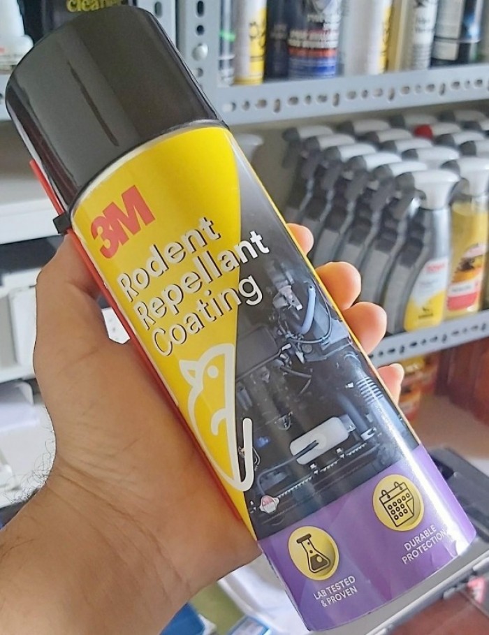 Chai Xịt Đuổi Chuột Khoang Động Cơ Ô Tô 3M Rodent Repellant Coating 250ml-ĐC3M250