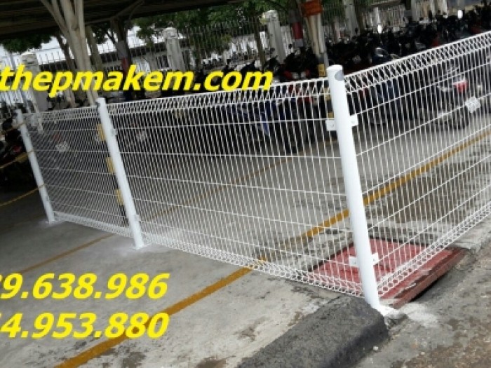 Hàng rào lưới thép, hàng rào mạ kẽm, sơn tĩnh điện hàng rào di động5