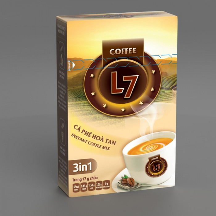 Cà phê hòa tan L7 3in10 - MuaBanNhanh