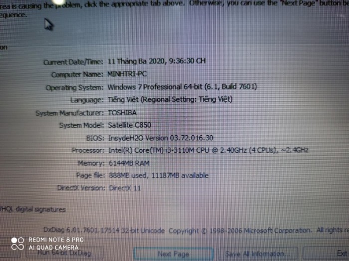 insydeh20 bios update toshiba