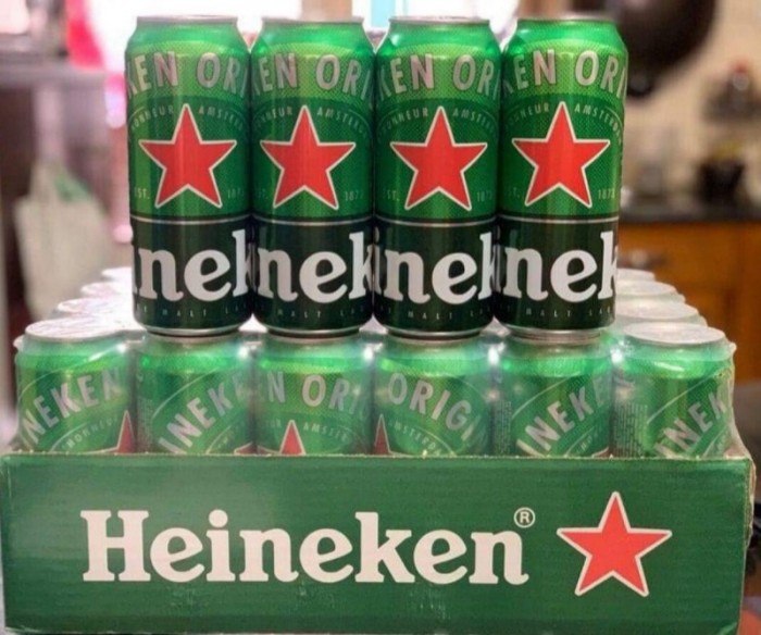 Bia Heineken Hà Lan 500ml, 24 lon.0