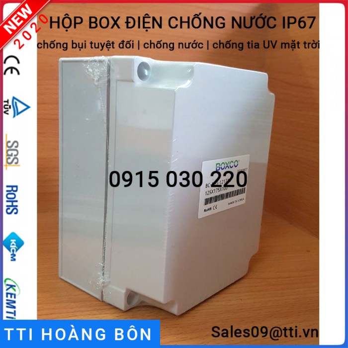 hộp box điện chống nước | hộp điện chống nước ip670