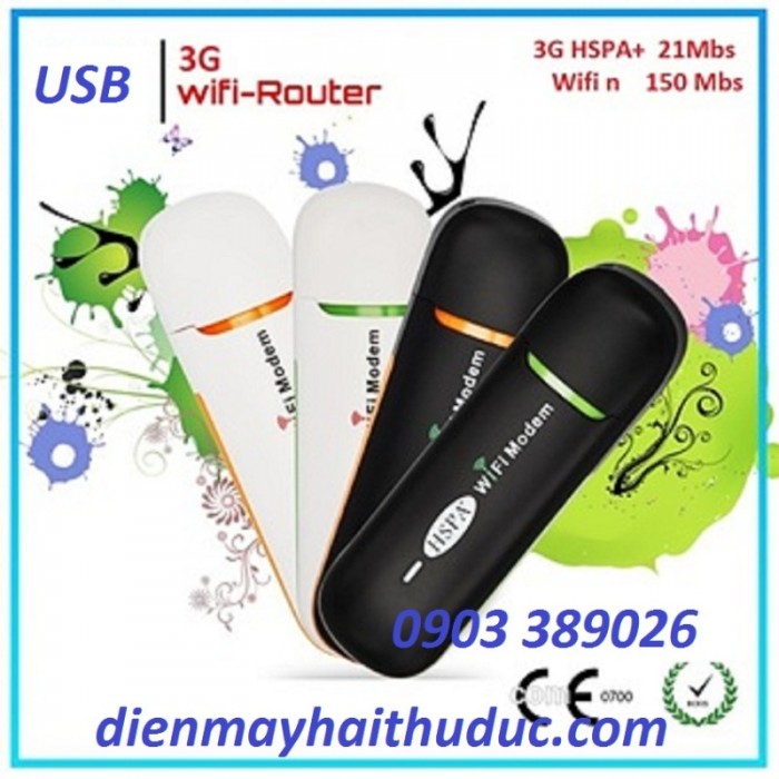 USB HSPA Wifi Modem 3G đa màu sắc5