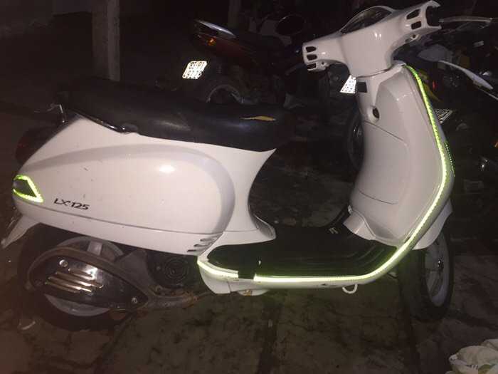 Xe vespa LX 2010 màu be  106138662