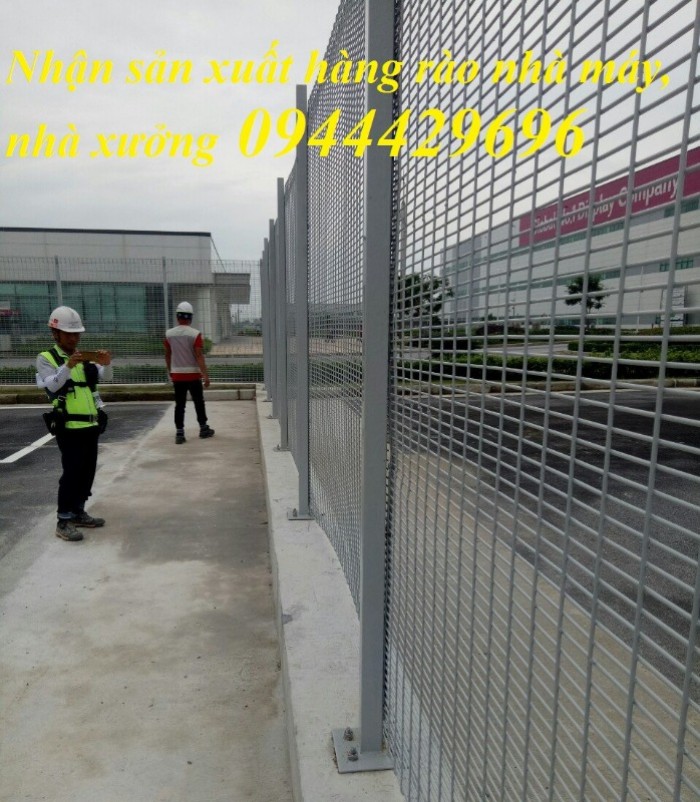 Hàng Rào Lưới Thép Hàn D5 a 50x200 Sơn Tĩnh Điện6