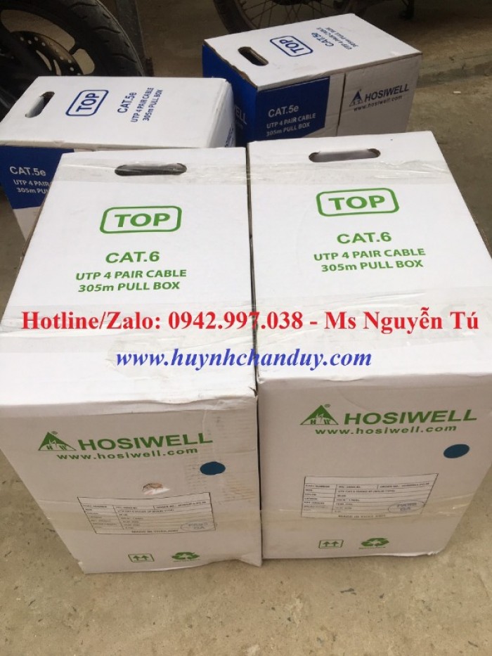 (30022-BL) Cáp mạng LAN Hosiwell Cat.6 UTP Horizontal1