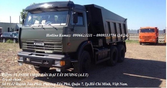 Xe ben Kamaz 15 tấn | Kamaz 65115 Nhập khẩu  | Bán xe ben Kamaz tại Daknong