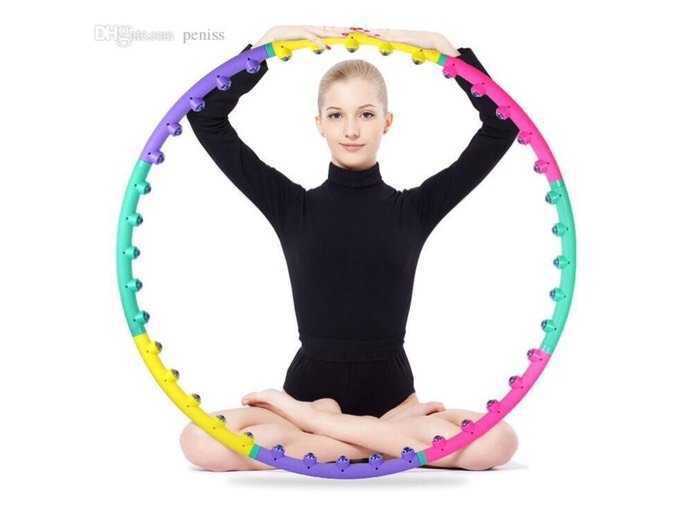 Vòng lắc eo massager hula hoop