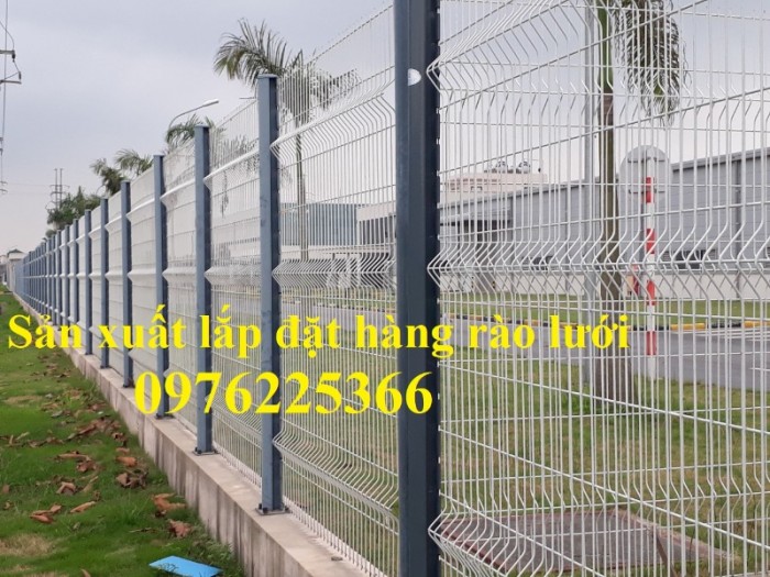 Hàng rào lưới thép mạ kẽm, sơn tĩnh điện D5a (50x150) mm7
