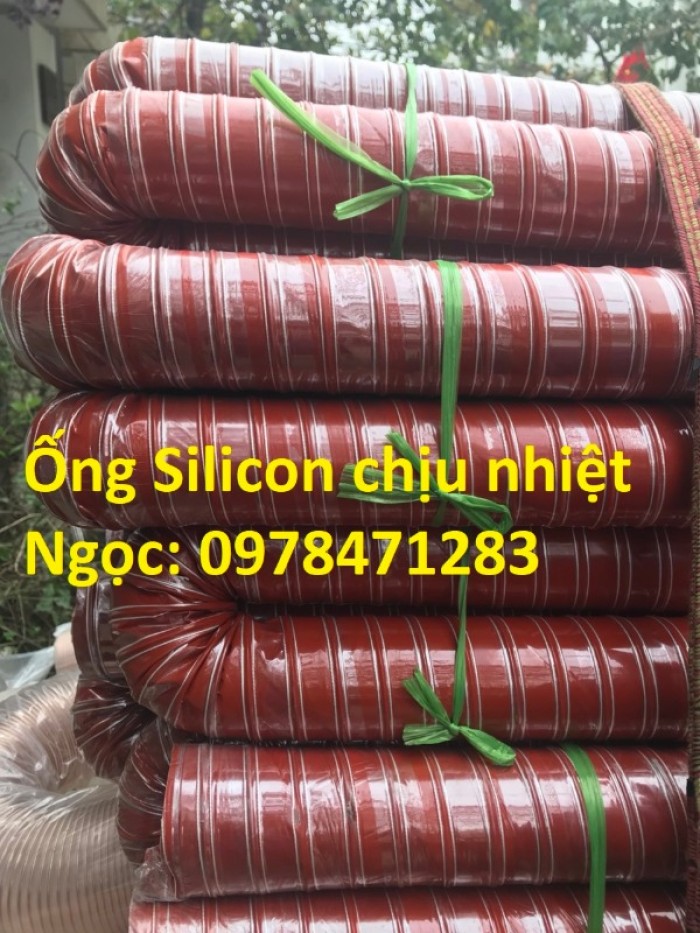 Ống Silicon chịu nhiệt D63 chuyên dùng dẫn khí nóng, hút khói.