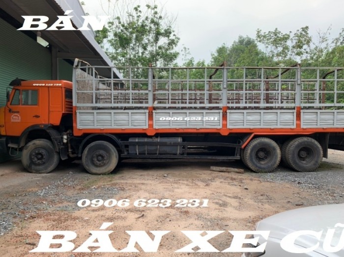 Bán 5 tải thùng Kamaz 4 giò đăng kí  2017 & 2018