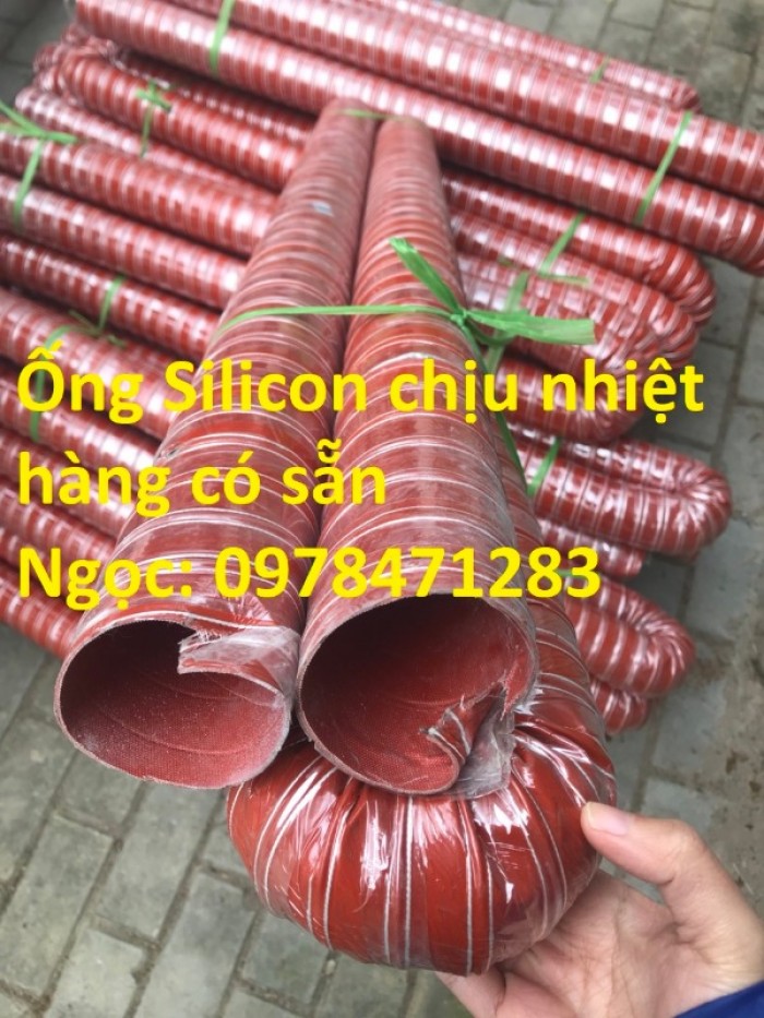 Chuyên cung cấp ống Silicon chịu nhiệt thông khí nóng, hút khói giá rẻ.1