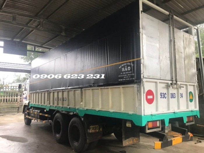 Bán tải thùng Kamaz  cũ 14 tấn 2015 [thùng 7m8 cứng cáp]