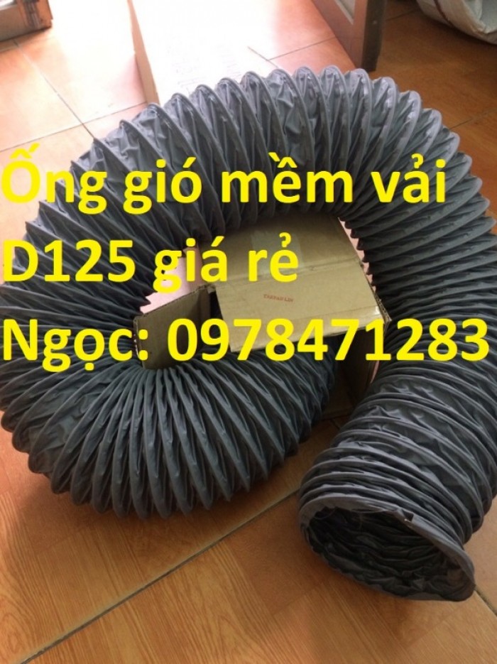 Tổng kho ống gió mềm vải phi 400, phi 450, phi 500 giá tốt. - 2