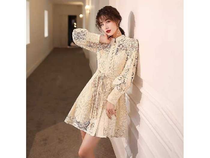 ĐẦM XÒE HOA MAXI VOAN LỤA ( SIZE S-M-L-XL-XXL ) NHÚNG NGỰC TAY DÀI PHỒNG  HÀNG THIẾT KẾ - Đầm, váy nữ | ThờiTrangNữ.vn