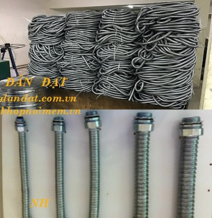Ống thép luồn dây điện- ống ruột gà phi 34- ống luồn dây điện bọc nhựa pvc
