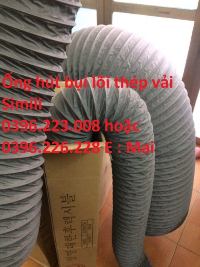 Phân phối số lượng lớn ống mềm vải Fiber đường kính D75 đến D200 giá rẻ0