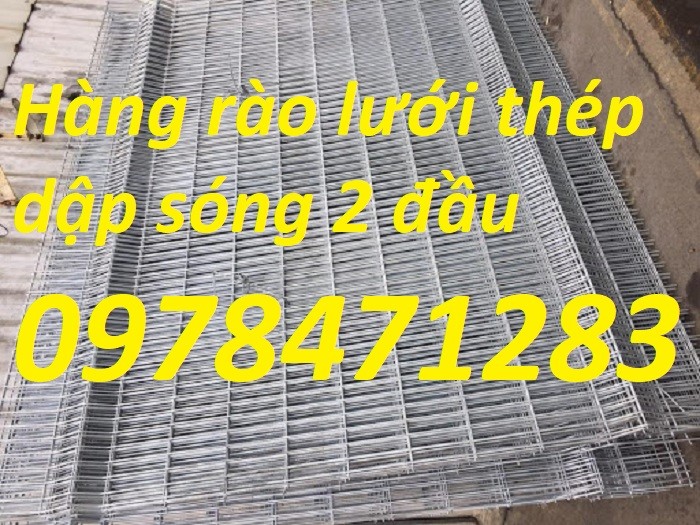 Nơi sản xuất và cung cấp lưới thép hàng rào dập sóng dây 4, dây 5. - 8