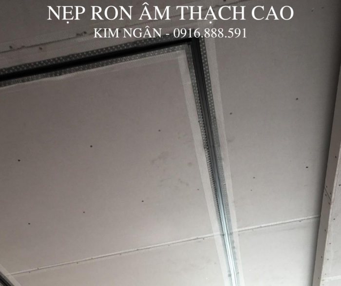 Nẹp ron âm thạch cao - Nẹp tạo khe trần - Nẹp chỉ âm trần Mới 100 ...