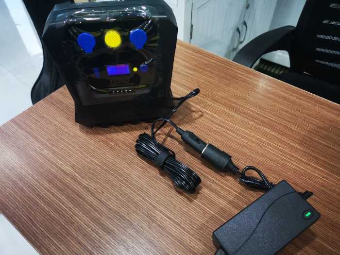 Nguồn 220v Ra 12v Đầu Cắm Ô Tô Dùng Được Cho Máy Bơm