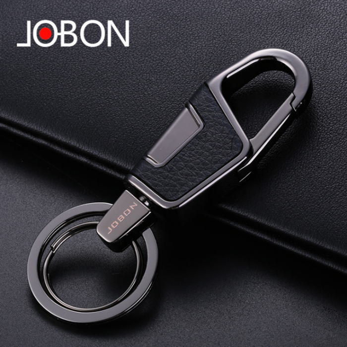 Móc khóa da cao cấp Jobon Car Keychain2