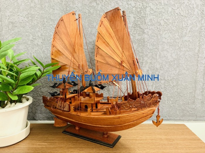 Mô hình thuyền buồm phong thủy bằng đồng  Đồng Phong Thủy