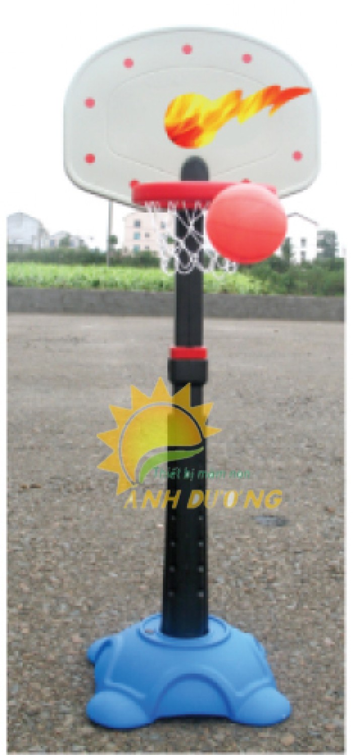 Trụ bóng rổ trẻ em cho trường mầm non, công viên, KVC, TTTM5