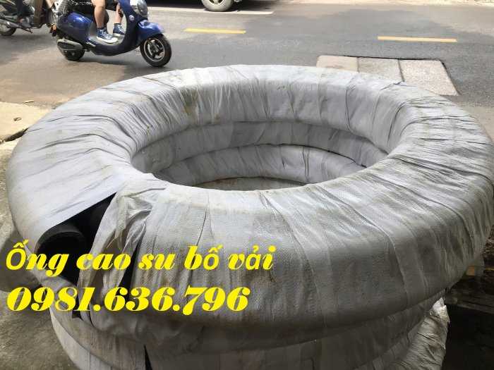 Ống cao su bố vải 3 lớp , 5 lớp bố D60 chất lượng.
