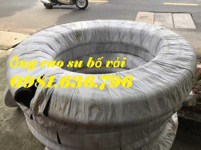 Ống cao su bố vải 3 lớp , 5 lớp bố D60 chất lượng.