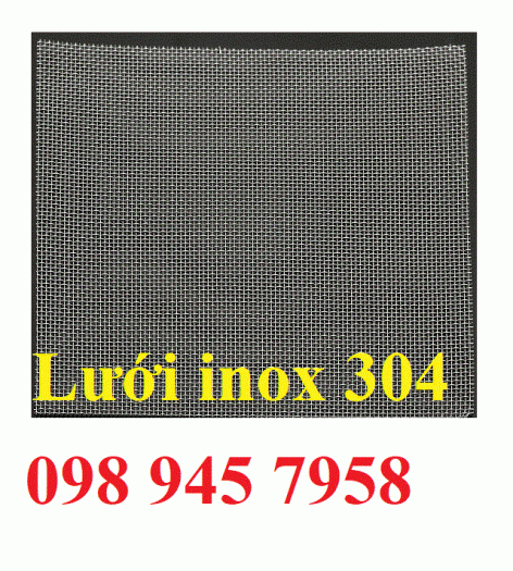 Lưới đan inox 1ly, 1,2ly,1,5ly, 2ly ô 5x5, 8x8, 12x12, 15x15, 20x201