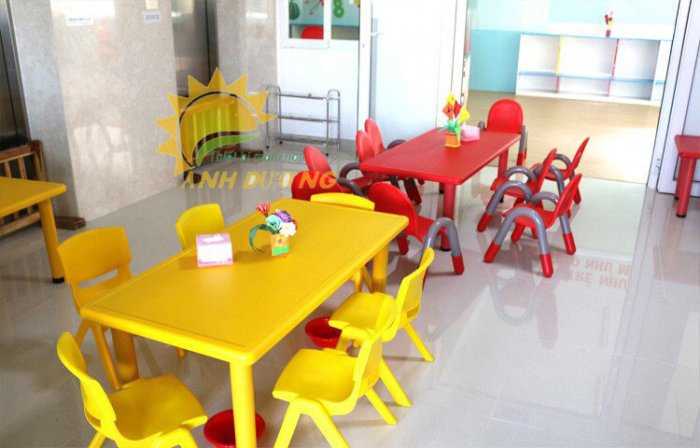 Chuyên cung cấp bàn ghế nhựa cao cấp cho trường lớp mầm non, gia đình6