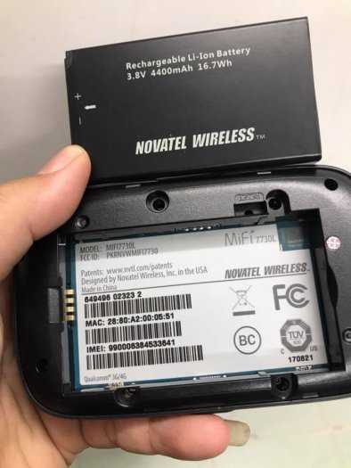 Pin zin cho cục phát wifi Novotel 7730L - 8800L Verizon Hàng Mỹ New3