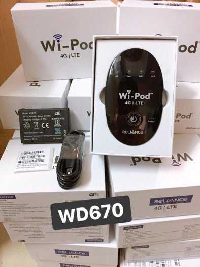 Pin thay thế cho phát wifi ZTE WD 670 Wipod chính hãng pin chuẩn4