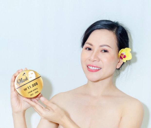 Mặt nạ Collagen Nano Vàng0